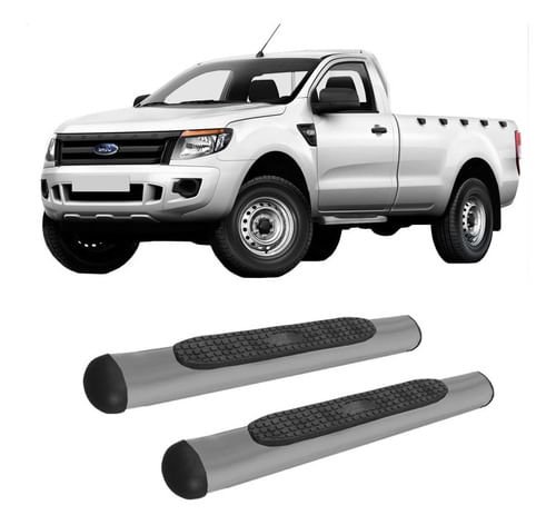Estribo Ranger 2013 Em Diante C/s Oblongo Oval Grafite