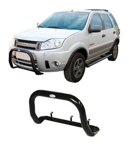 Para-choque De Impulsão Ecosport 2002 A 2012 Preto
