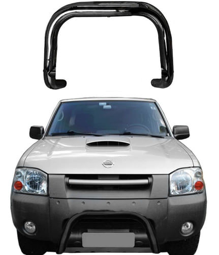 Para-choque De Impulsão Frontier 2003 A 2007 S Barra Preto