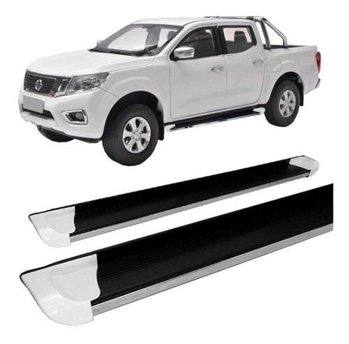 Estribo Frontier 2017 Em Diante Personalizado Branco