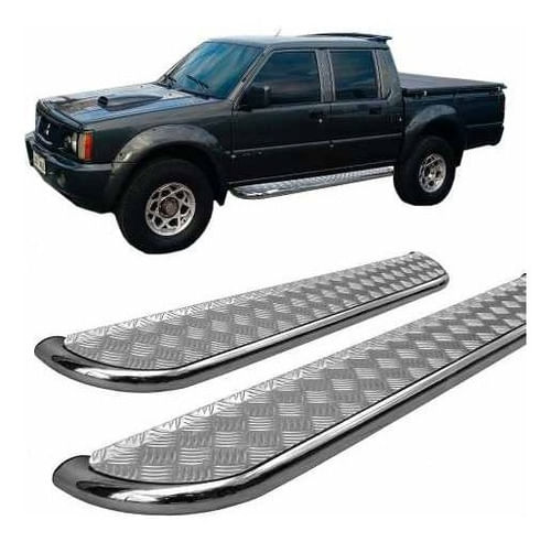 Estribo L200 Gl/gls Chapa Cromado L-200