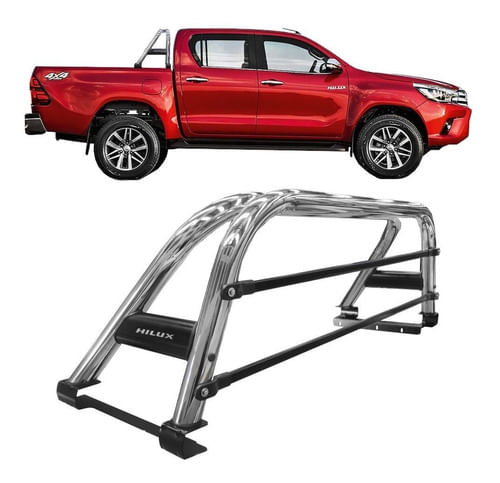 Santo Antônio Duplo Cromado Hilux 2016 A 2020