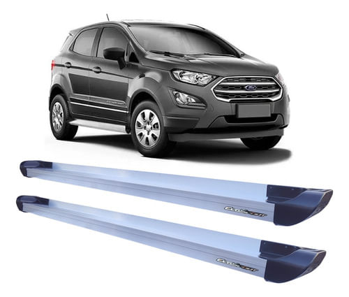 Estribo Lateral Ecosport 13 A 2020 Prata