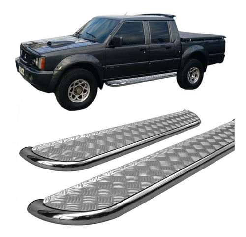 Estribo Chapa L-200 Gl Gls 2,5  Cromado