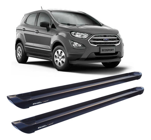 Estribo Lateral Ecosport 13 A 2020 Preto