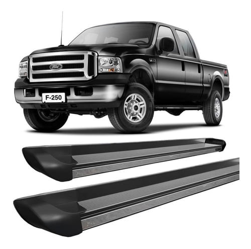 Estribo F-250 Personalizado Preto C D