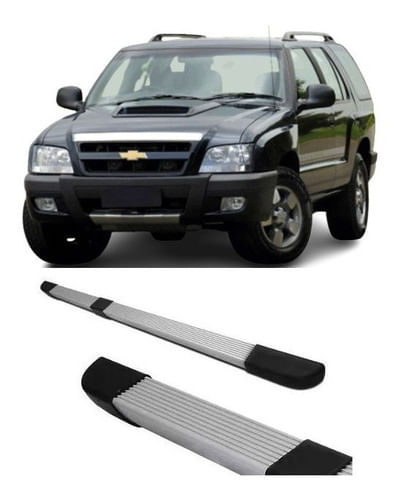 Estribo Quadrado Aluminio Blazer 2011 Modelo Original