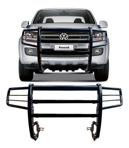 Quebra Mato Sem Sup De Guincho  Com Barra De Proteção Amarok