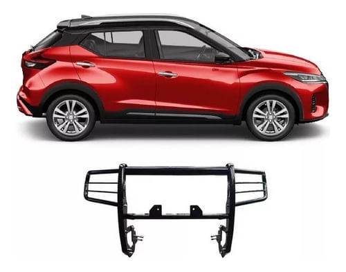 Para-choque De Impulsão Nissan Kicks C/ Base De Guincho