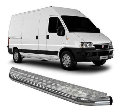 Estribo Lateral Cromado Ducato Lado Passageiro Roda A Roda