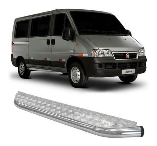Estribo Fiat Ducato L/ Passageiro Teto Baixo 1,82m Cromado