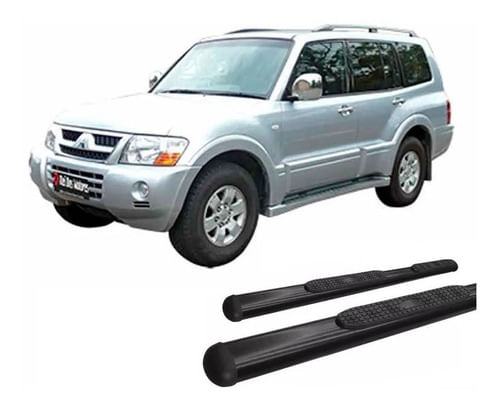 Estribo Pajero Sport Gls Oval Preto