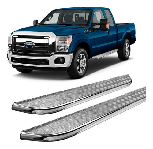 Estribo F-250 Cab. Simples Cromado 1.80 Metros