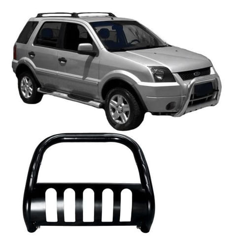 Para-choque De Impulsão Ecosport 2004/07 C/chapa Preto