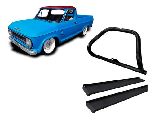 Kit Quebra Mato S/barra+estribo Original Preto C10