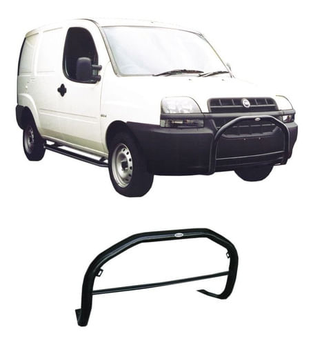 Para-choque De Impulsão Doblo Preto