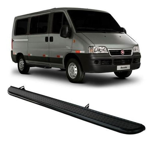 Estribo Ducato Preto L/ Passageiro Teto Baixo Roda A Roda