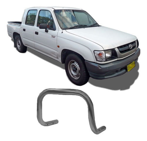 Para-choque De Impulsão Hilux 98 A 2004 Onix Sem Barra