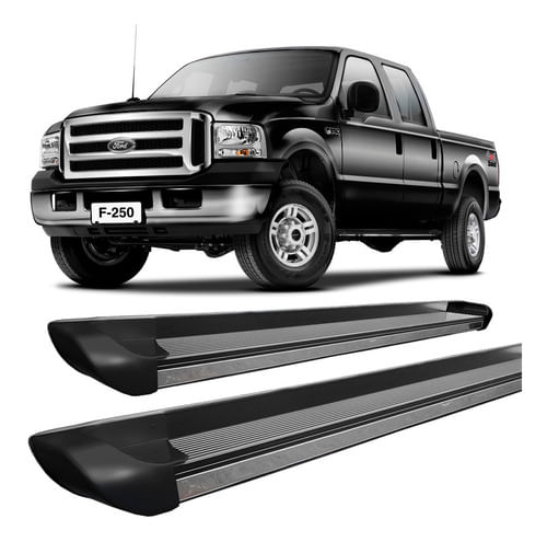 Estribo F-250 Personalizado Preto Fosco C/d