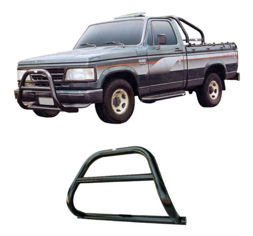 Para-choque De Impulsão F-1000 93/99 Preto
