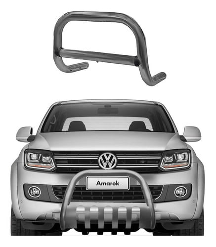 Para-choque De Impulsão Amarok Todos Onix Com Barra