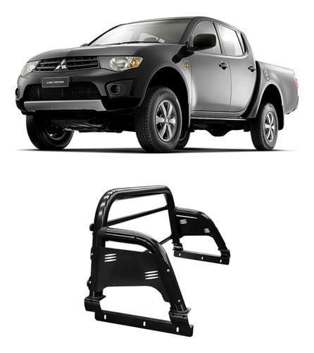 Santo Antonio L200 Triton H3 Preto
