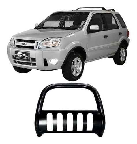 Para-choque De Impulsão Ecosport 2008 A 2012 C/chapa Preto