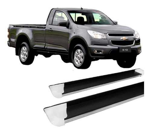 Estribo S10 2012 A 2020 Personalizado Branco C/s