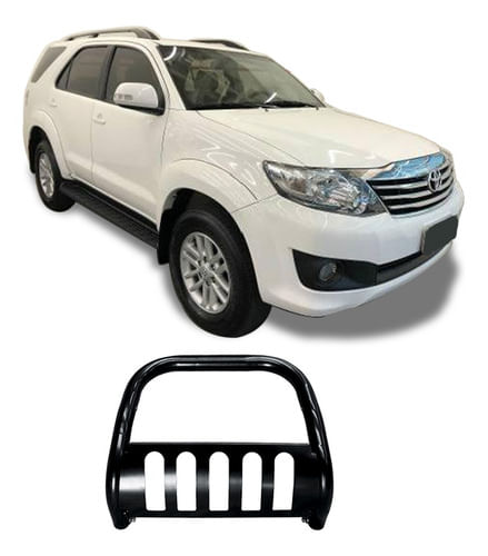 Para-choque De Impulsão Sw4 05 A 2015 Preto Com Chapa