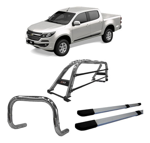 Kit Quebra Mato Sant Ant D Estr Quadr S10 12/2020 C/d Prata