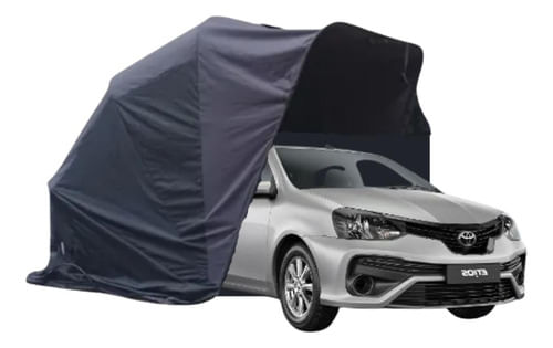 Garagem Retrátil Toyota P Etios Sedan