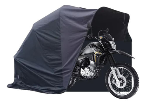 Garagem Retrátil Moto Honda M Nxr 160 Bros Es