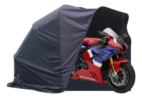 Garagem Retrátil Moto Honda M Cbr Fireblade