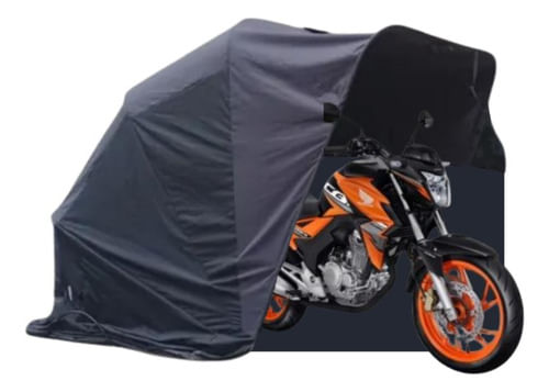 Garagem Retrátil Moto Honda M Cb Twister