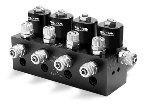 Solenoide Suspensão A Ar 8mm Em Bloco-parati G4 06/13