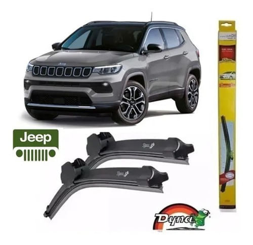 Par Palheta Limpador Parabrisa Dianteiro Jeep Compass 2019