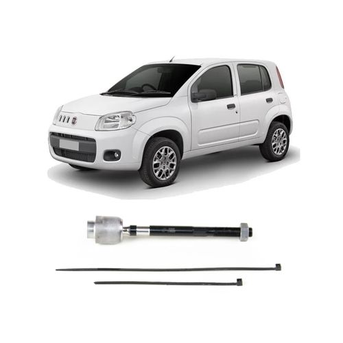 Barra axial direção Fiat Uno 1991-2013 Esq Dir Viemar 680003