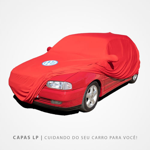 Capa Tecido Gol Bola G2 G3 G4  Vermelha Helanca Lycra Full
