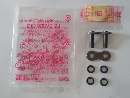 Emenda De Corrente 520 Vo Did Com Retentor Rebitada