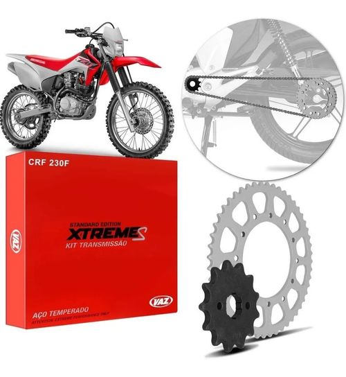 Kit Coroa E Pinhão Honda Crf230 Coroa 50x13 Vaz Xtreme