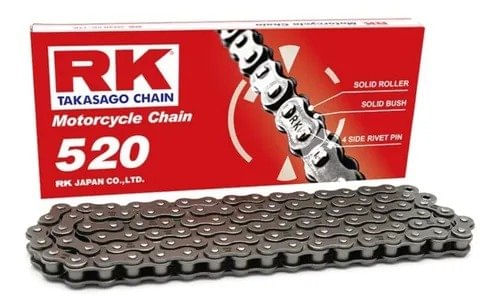 Corrente 520 Off Road x 120L ate 250cc S/ Retentor