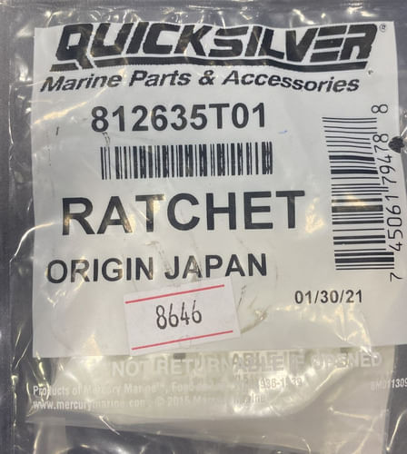 Unha Da Partida Mercury 15 25 30 Sea Pro 812635t01 Original