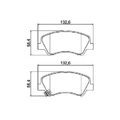 Pastilha Freio Hyundai Hb20/hb20s/hb20x 1.6 16v 2020/...