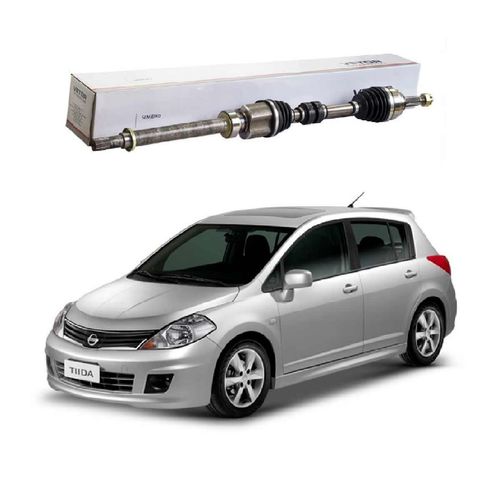 Homocinetica Completa Nissan Tiida/livina 1.8 10/... Automatico Lado Direito (25x25)