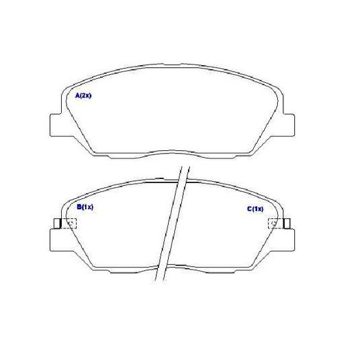 Pastilha Freio Hyundai Santa Fe 2.7  07/... D