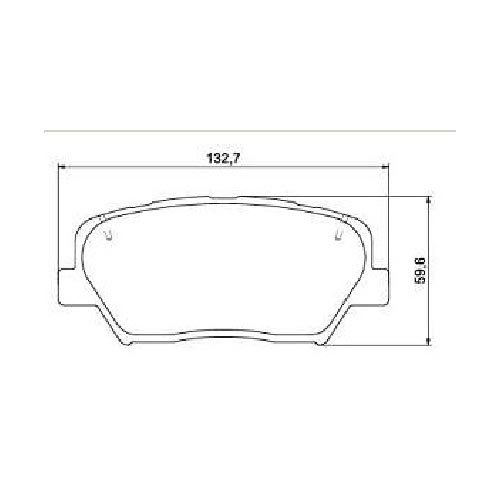 Pastilha Freio Hyundai Creta 2021/...