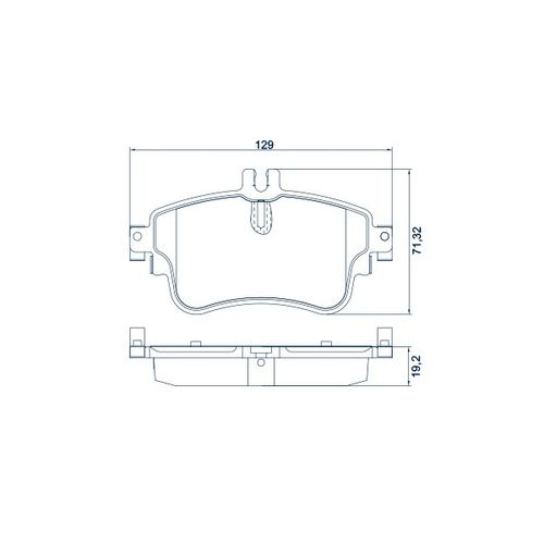 Pastilha Freio Mercedes N.o. A0064204820
