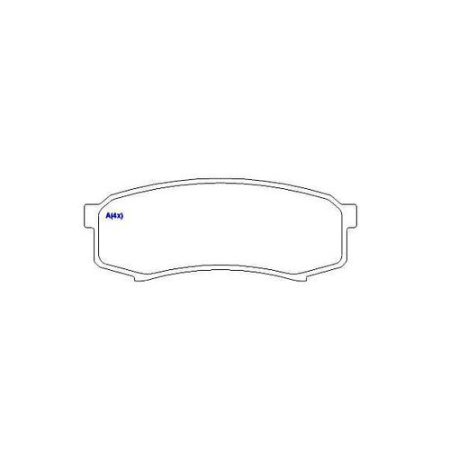 Pastilha Freio Toyota Land Cruiser Prado 3.0/