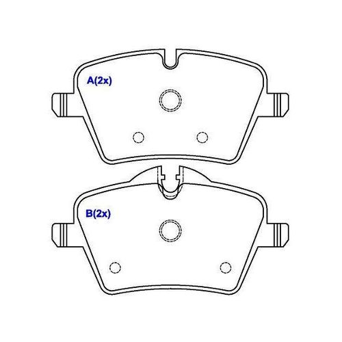 Pastilha Freio Bmw Mini Cooper 1.6 16v 07/...
