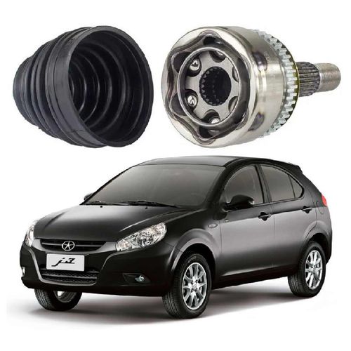 Homocinetica Fixa Jac J3 12/... C/abs (22 Int X 25 Ext)